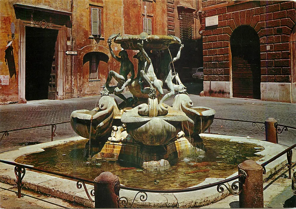 Roma — Fontana delle Tartarughe — TecnoGraf spa - Frente