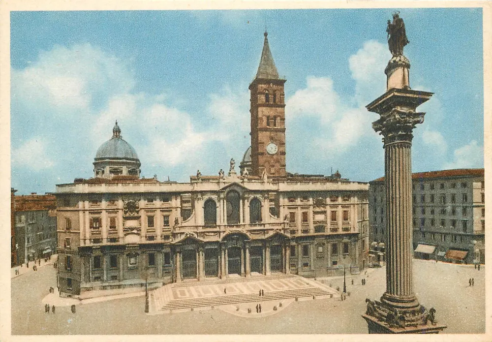 Roma — Basilica di Santa Maria Maggiore — Editore Eccami - Recto