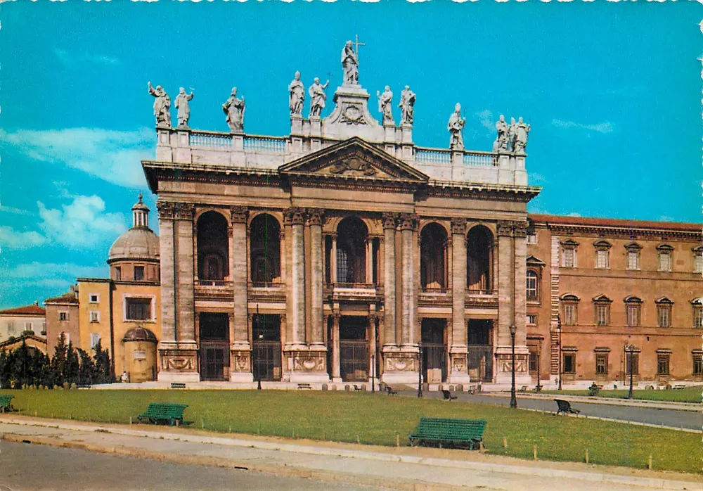 Basílica de São João de Latrão — Roma — editor Stabilografia Cesare Capello-Villano - Frente
