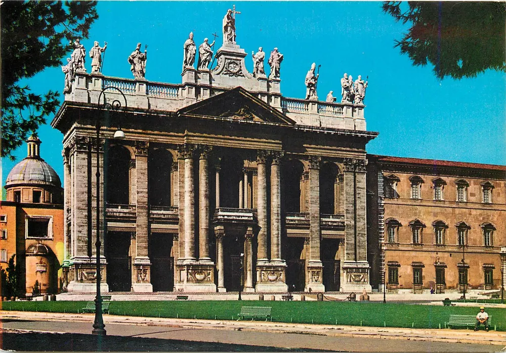 Basílica de São João de Latrão — Roma — editor PLURIGRAF TERNI, n° 202 - Frente