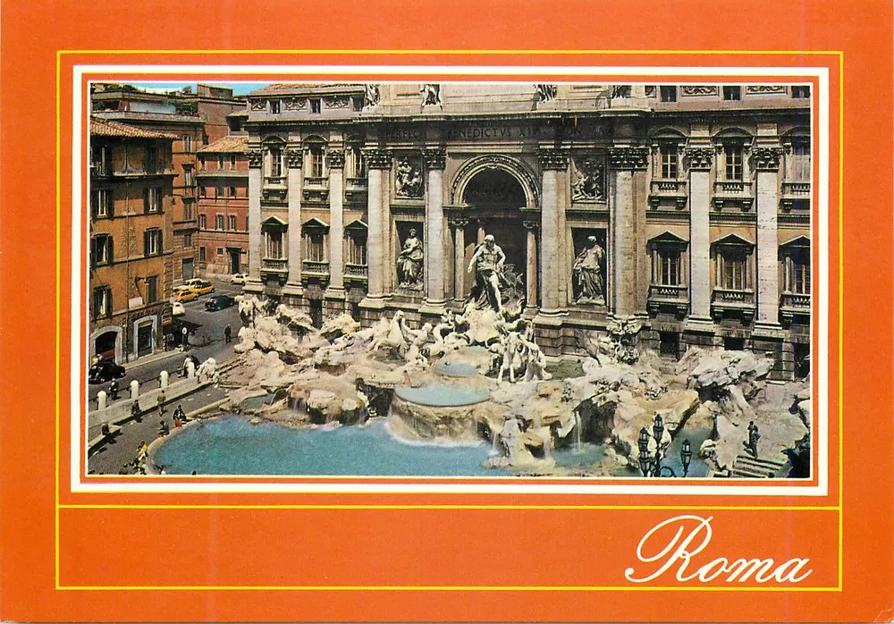 Trevi Fountain — Rome — Plurigraf Terni - Front