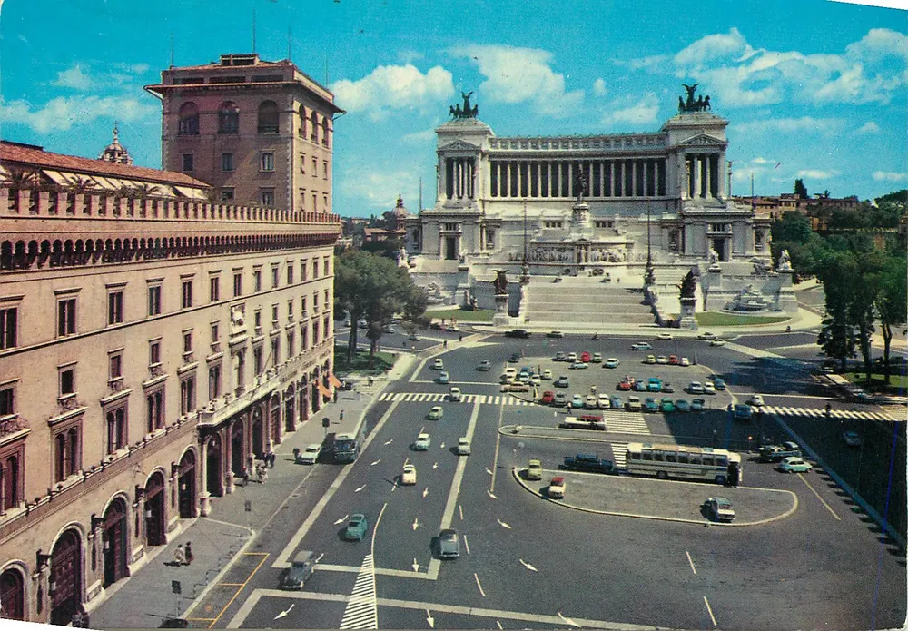 Piazza Venezia — Roma — editor MAPPIR, n°96 - Frente