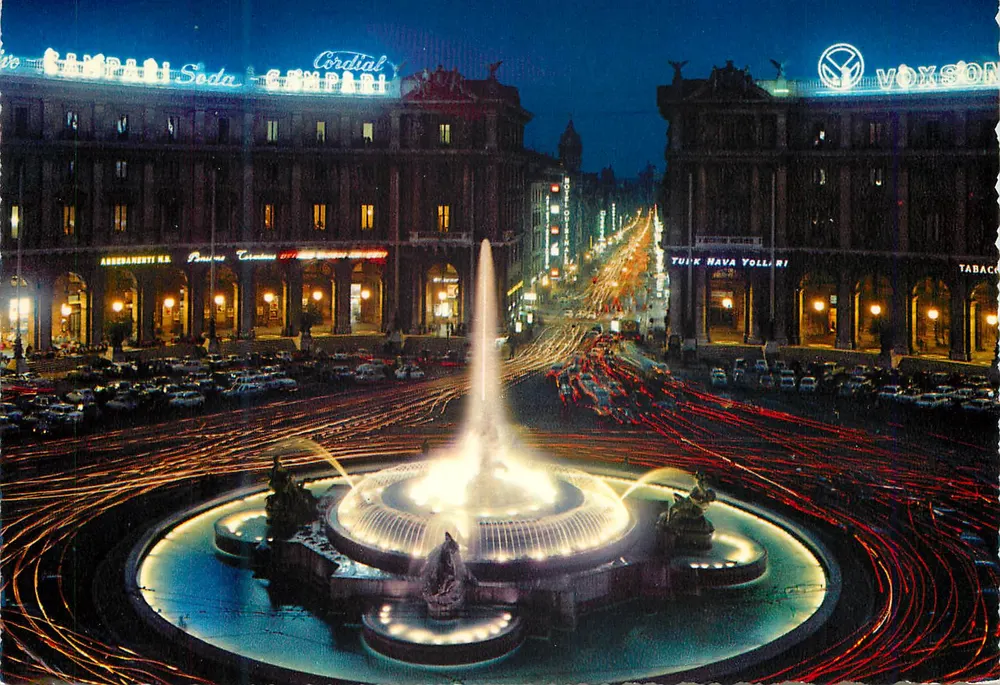 Piazza della Repubblica — Fontana dell'Esedra — editor Kodak, n°126 - Frente