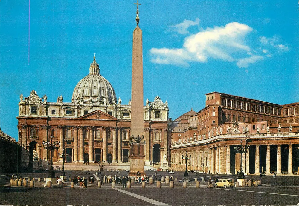 Praça São Pedro — Vaticano — editor Italian Leader, n° 150/220 - Frente
