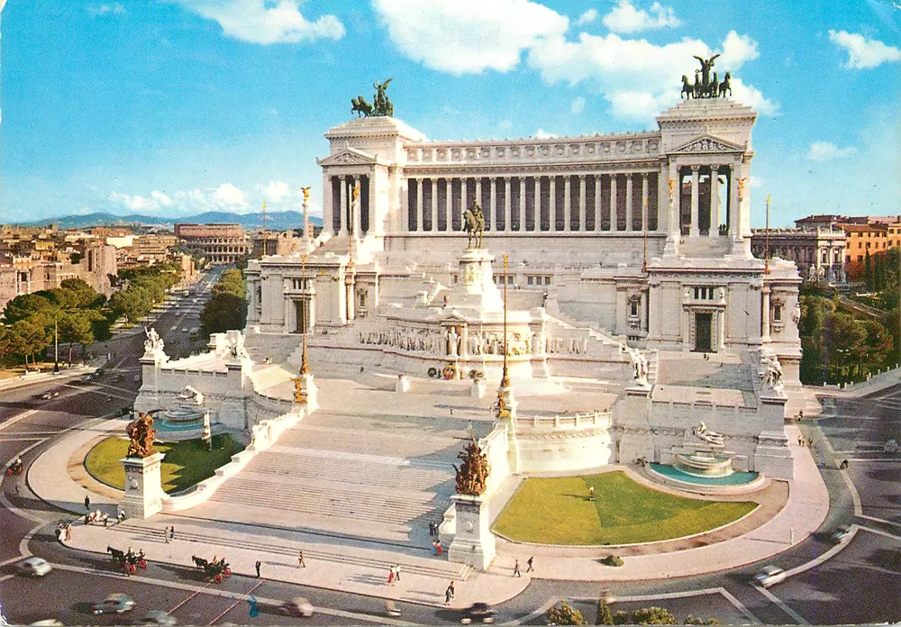 Altare della Patria — Roma — editor OTO n° A 1112 - Frente