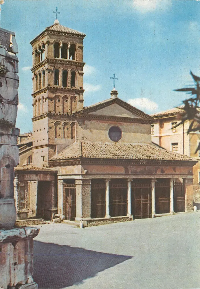 S. Giorgio in Velabrum — Roma — editor RICORDI - Frente