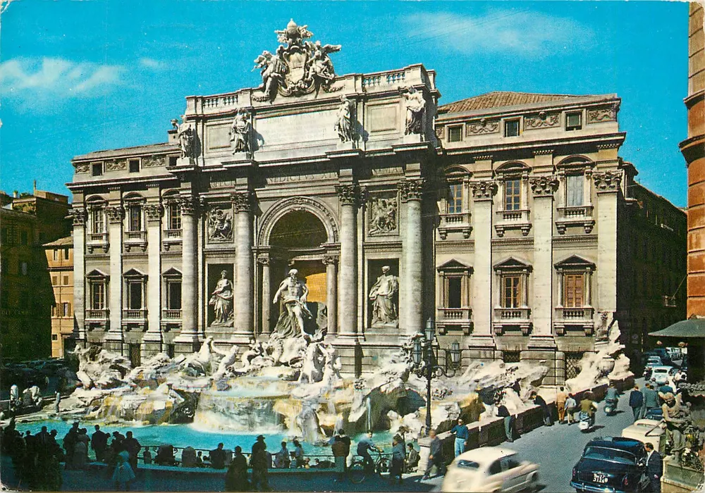Fontaine de Trevi — Rome — Edition Kodak Ektachrome n°231 - Front