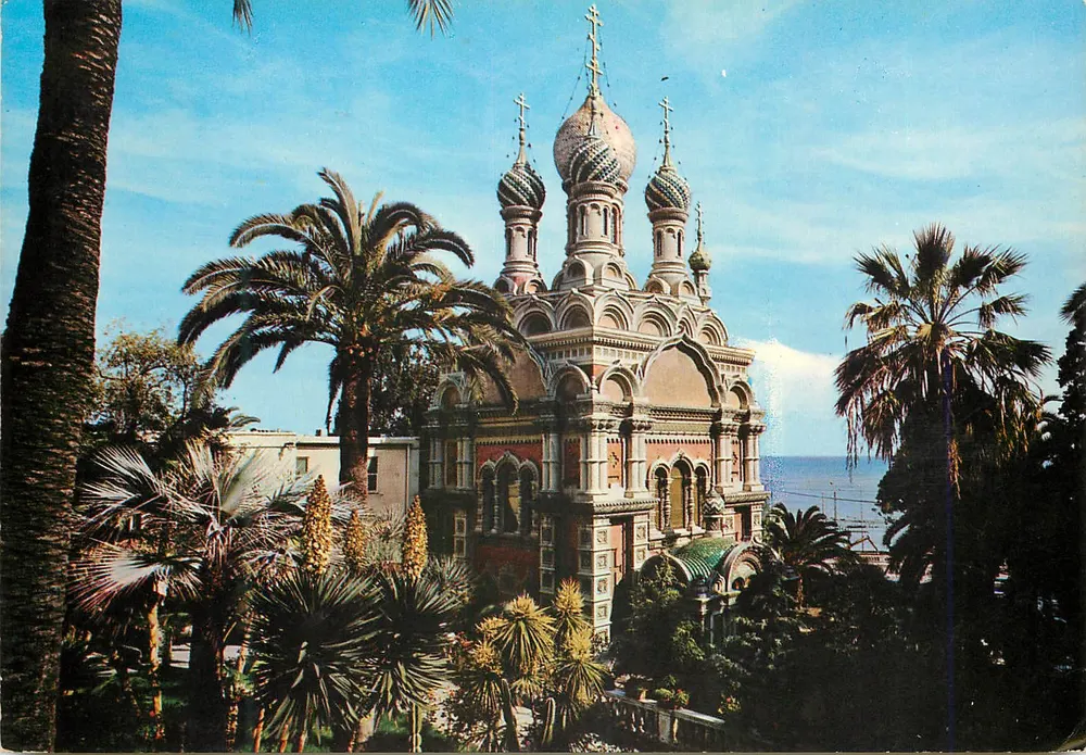 Russische Kirche von Sanremo — Riviera der Blumen — Verlag Casapelle Cartoline, n° 0/109 - Vorderseite