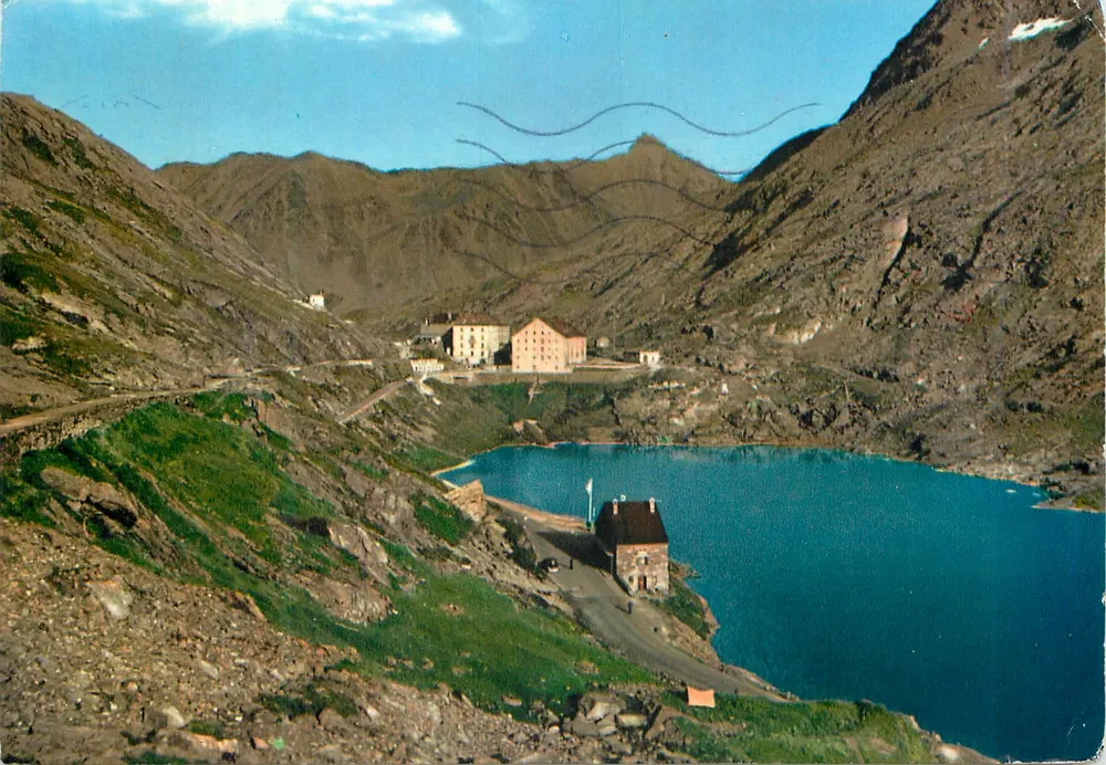 Lac et l'Hospice du Grand Saint-Bernard — m. 2.467 — Ediz. SACAT - Torino n°753 - Recto