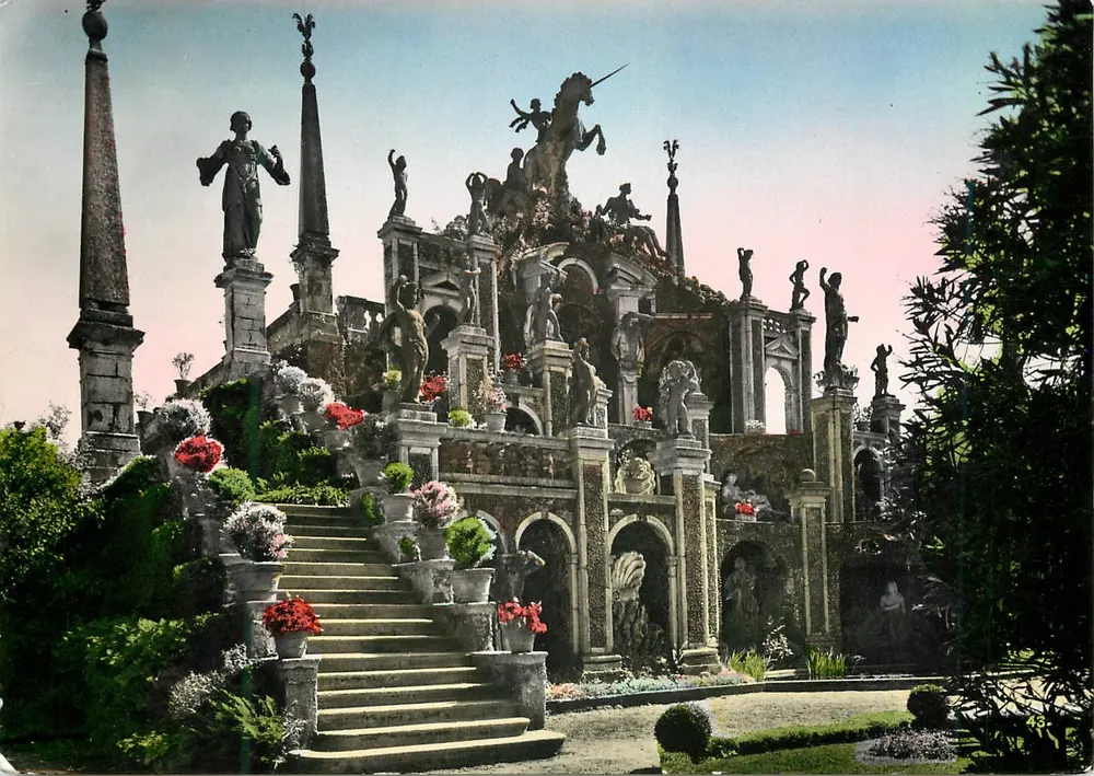 Lago Maggiore - ISOLA BELLA - Jardim — Fotoedizioni Alfredo Paulion, n°43 - Frente