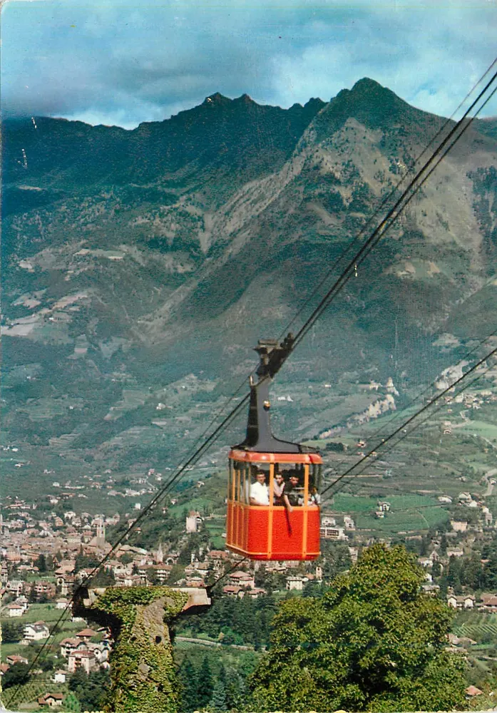 Merano - Funivia Avelengo - Alto Adige — editor F. Amodei S.A., n°41569 - Frente