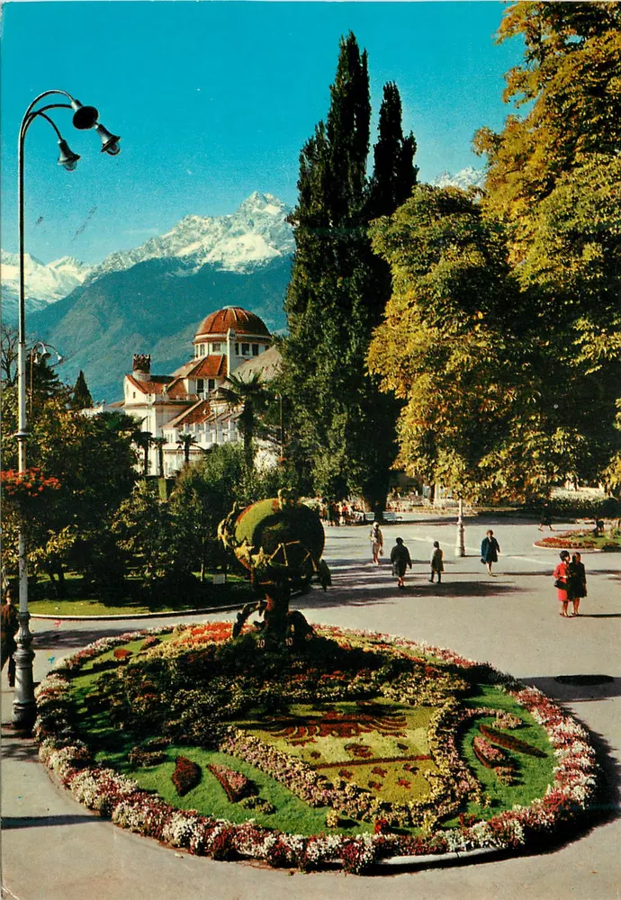 Merano - Passeggiata — MERAN - Promenade — Editor TAIDE, n° 90/96 - Frente