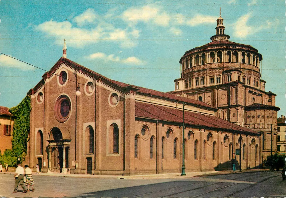 Santa Maria delle Grazie — Milão — editor desconhecido, número de série não visível - Frente