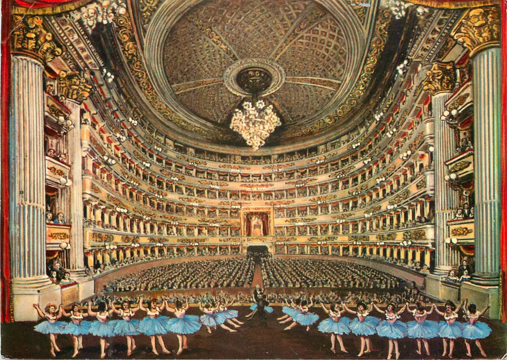 Teatro alla Scala - O Balletto — Editora Pace & C. - Milão - Frente