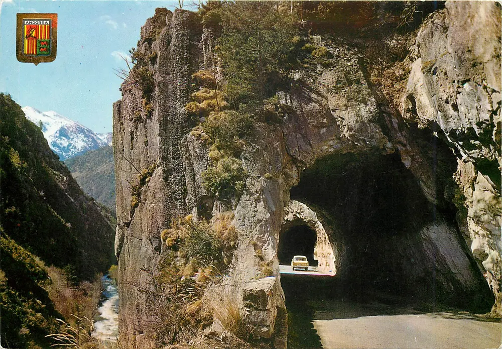 Tunnels de la Massana — Andorra — Verlag Escudo de Oro, n° 2062 - Vorderseite