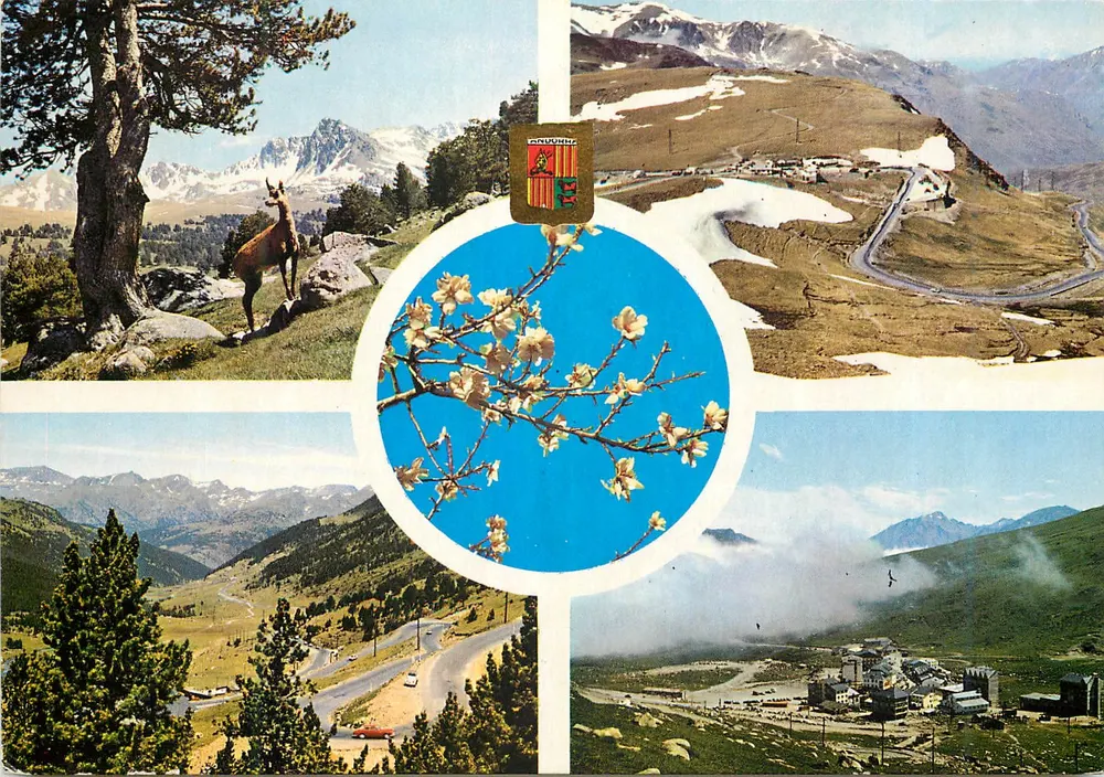 Valls d'Andorra — Bonics aspectes — Editor Escudo de Oro, n° 166 - Frente