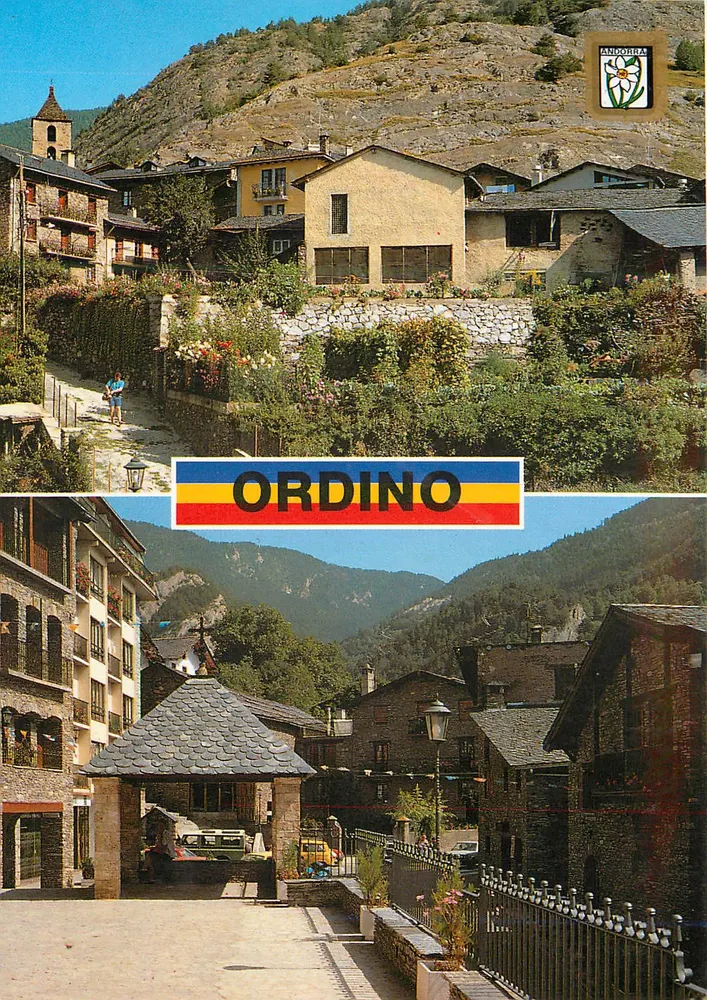 Ordino — Andorra — editor Anicohra, número de serie no visible - Anverso