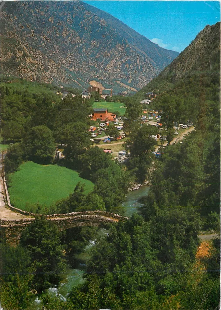 Andorre-la-Vieille — Camping de la Margineda — editor Kolorham - Frente