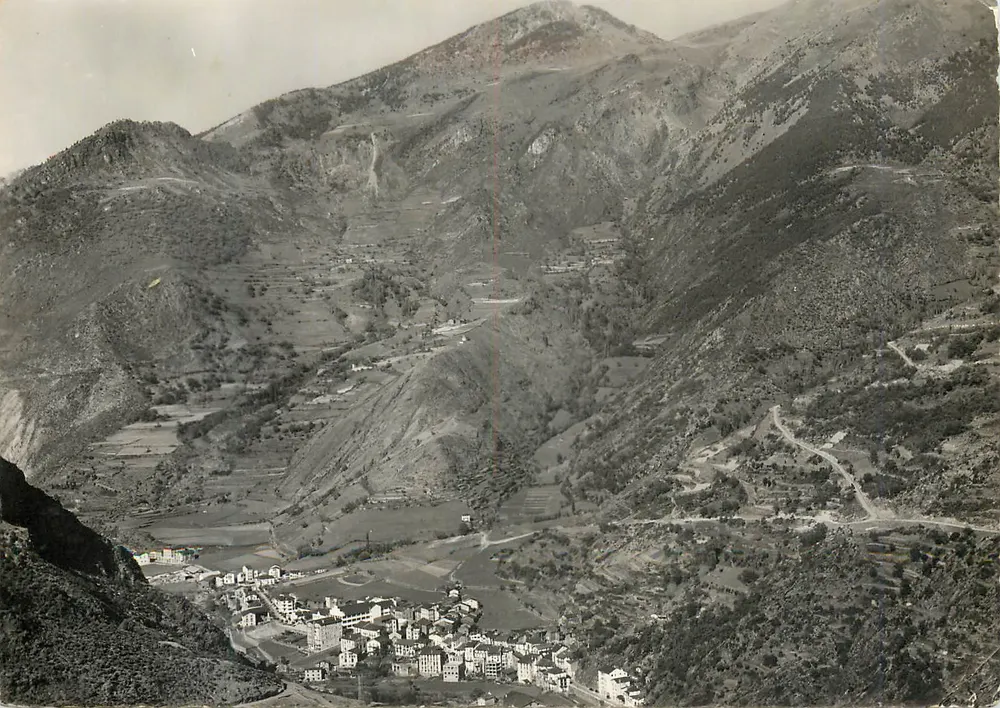 Saint Julien de Loria — Vista Geral — Edições Valenti, Andorra - Frente