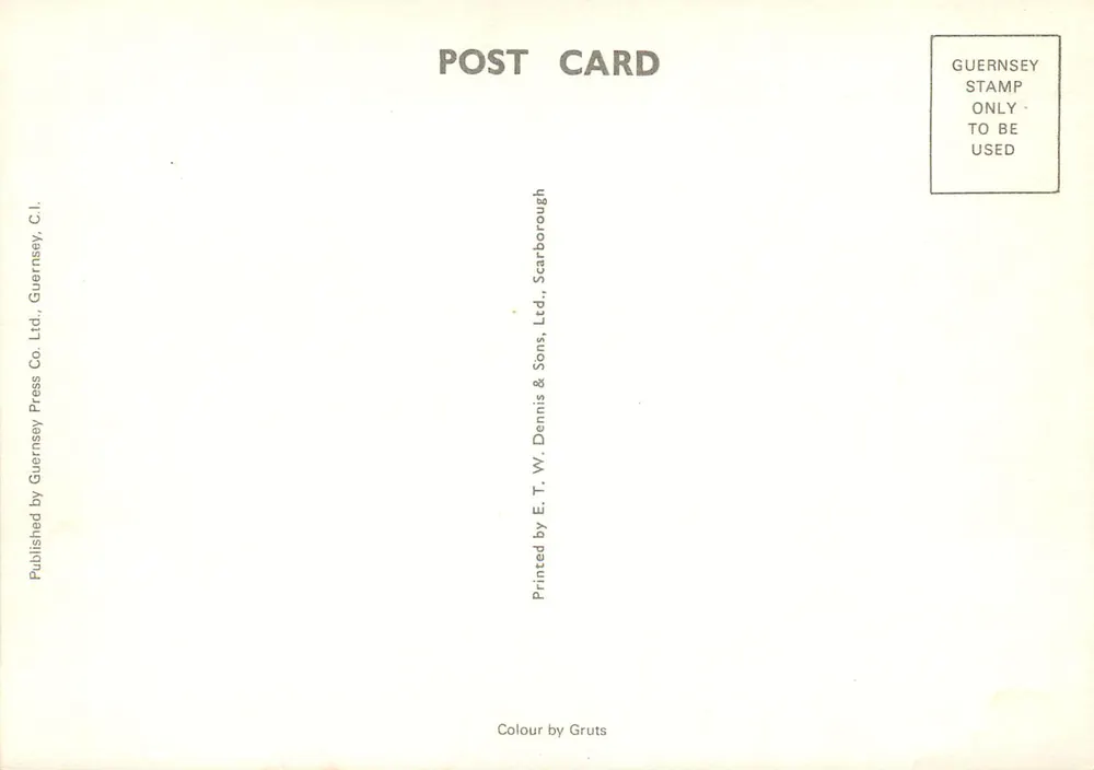 Braye Bay i Stary Port, Alderney, C.I. — A.2 — Guernsey Press Co. Ltd. - Rewers