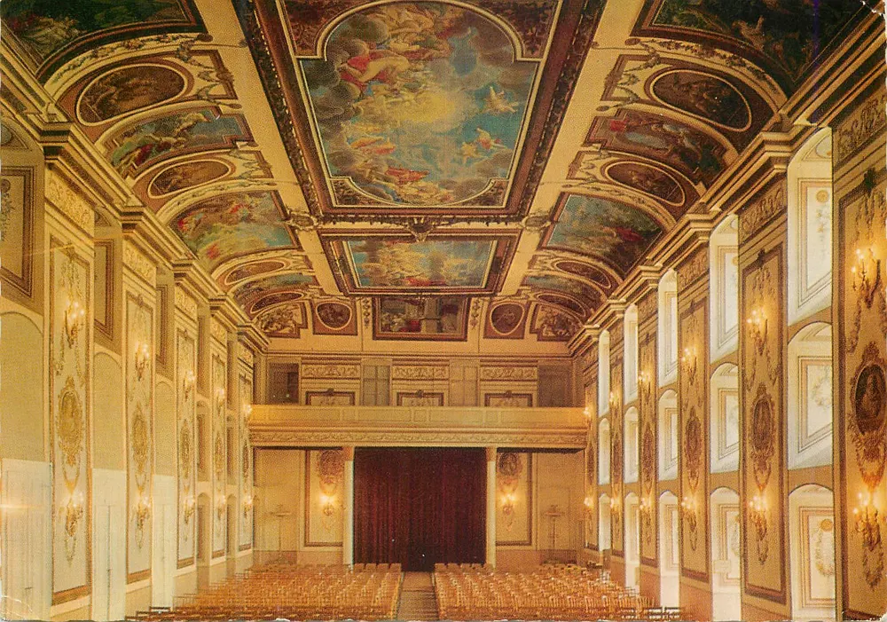 Eisenstadt – Haydnsaal, Burgenland — Editor Kellner, Viena, n° 8406 FW - Frente