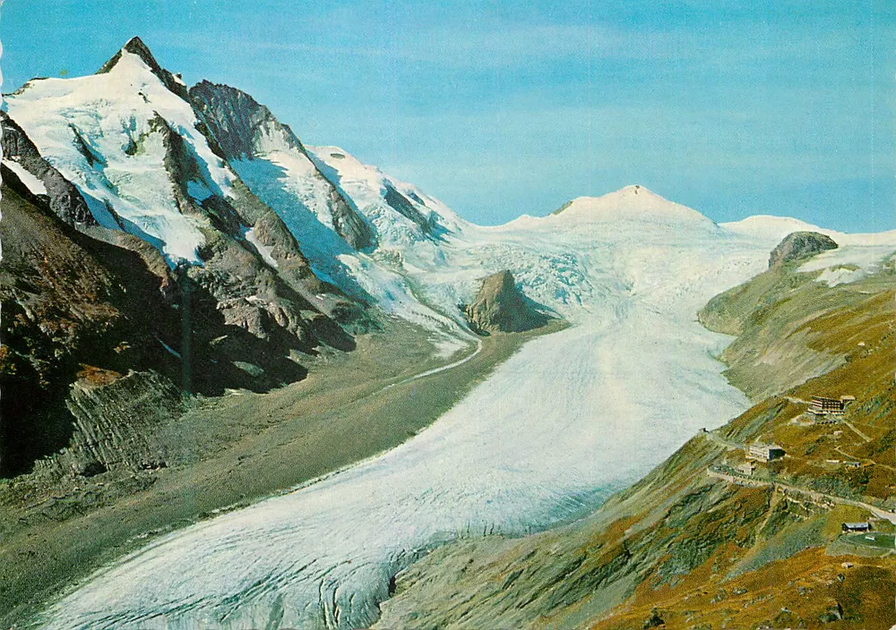 Glaciar de Aletsch — vista panorâmica — editor não identificado - Frente