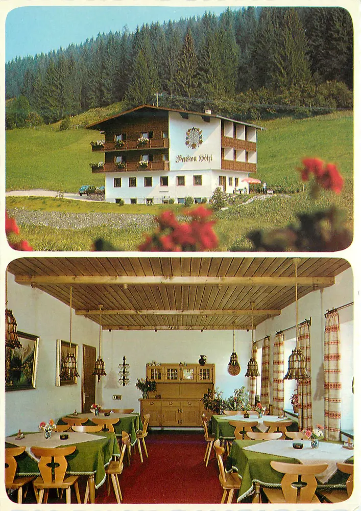 Pension Döhl — Alpes austríacos — editor não visível - Frente
