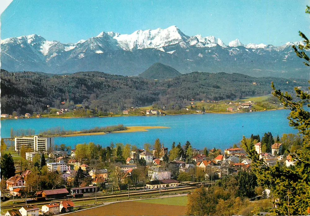 See Serre-Ponçon — Panoramablick — unbekannter Verlag - Vorderseite