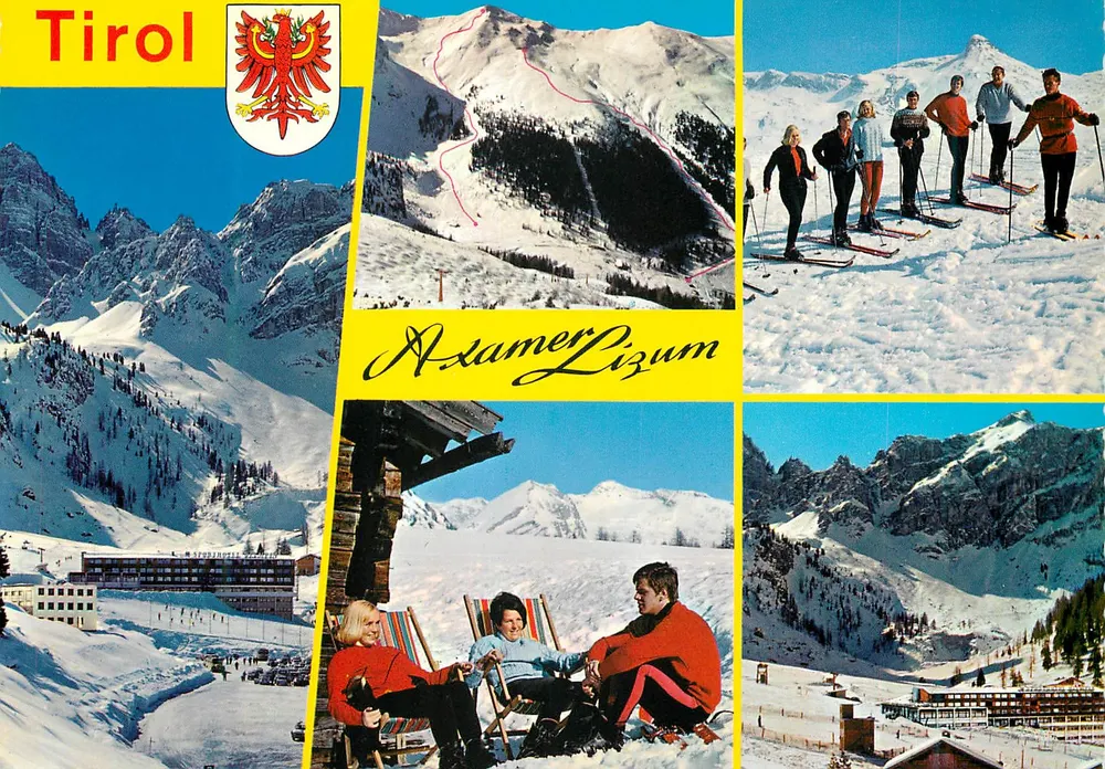 Axamer Lizum — Tirol — Tiroler Kunstverlag, Chizzell, Innsbruck - Voorkant