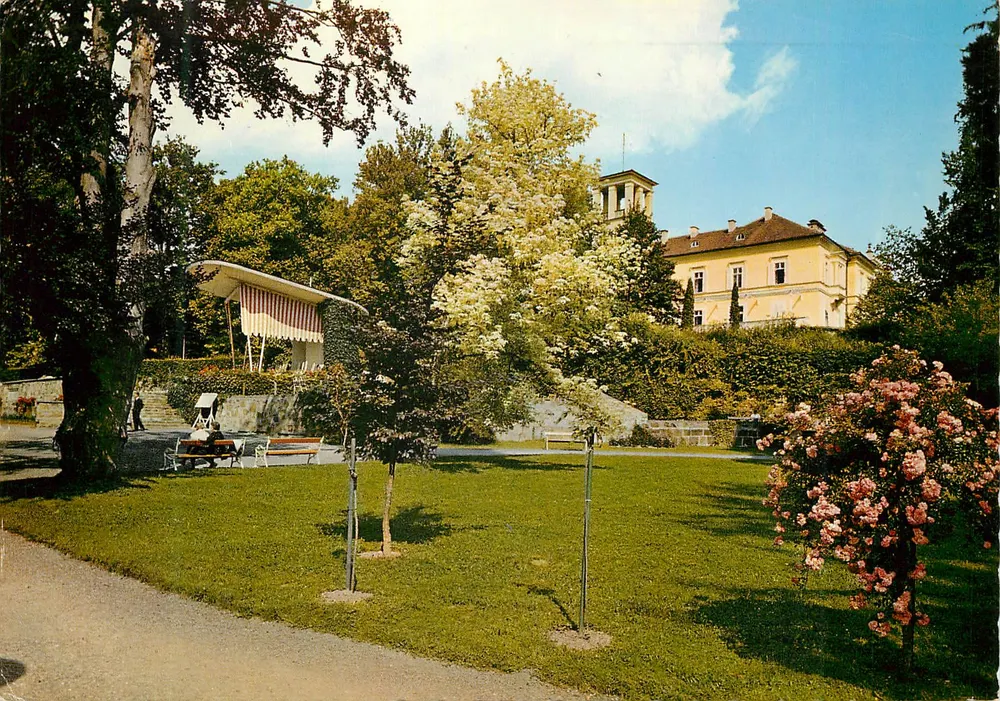 Heilbad Gleichenberg — Musik-Terrasse im Kurpark — Verlag Richard Prieß & Co. KG, Nr. 7278 - Vorderseite