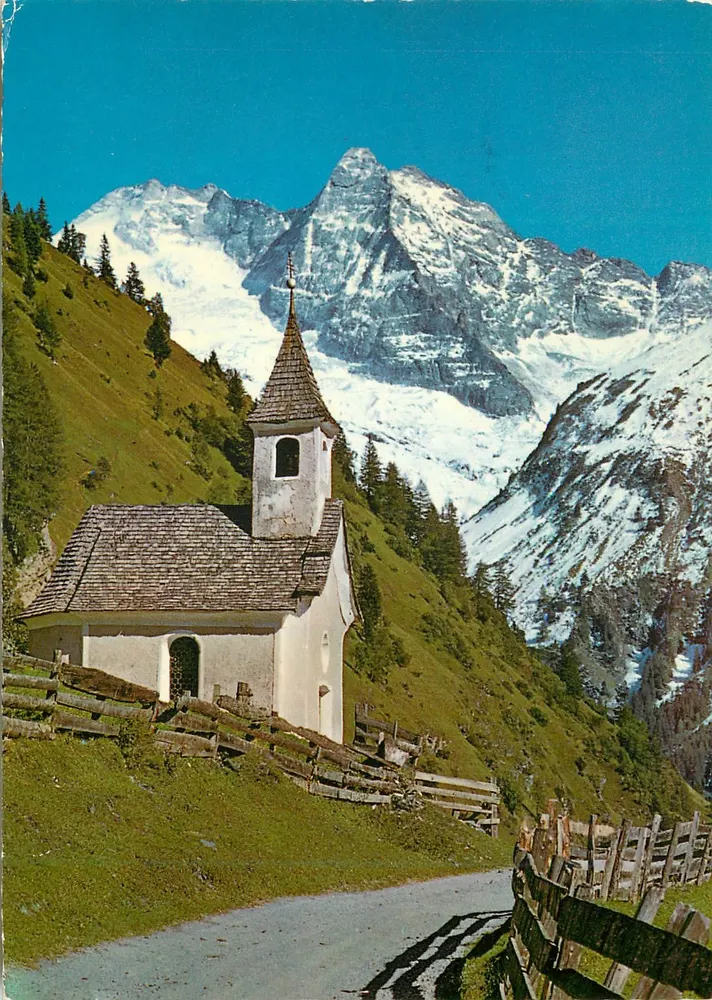 Bergkapelle — Lech am Arlberg — Verlag KTV, Nr. 32 381 a - Vorderseite