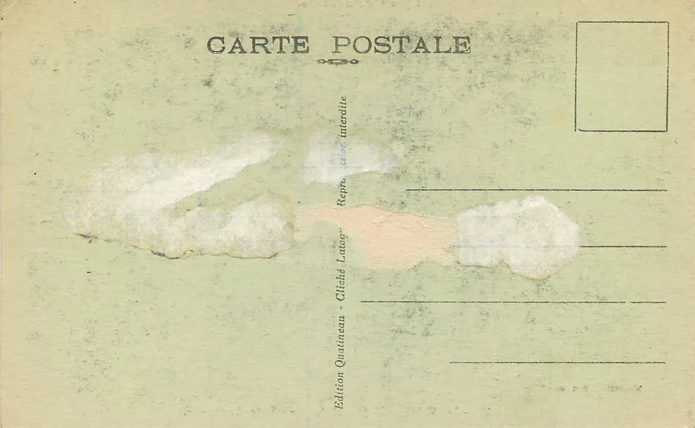 Dakar — As Falésias da Ilha de Gorée — África Ocidental — Edição Quantineau - Verso