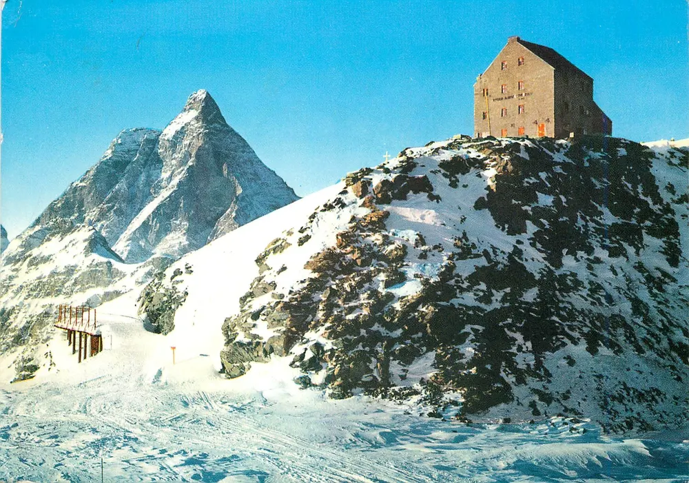 Refúgio do Theodul — Montanha — Ediz. Escl. Capurso - Quart (Aosta) - Frente
