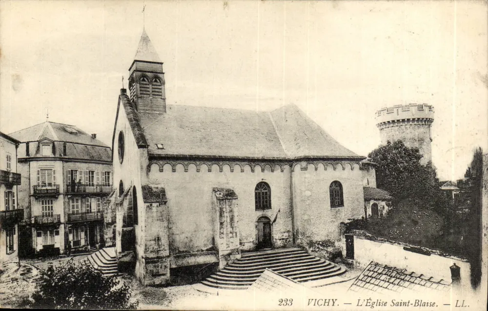 Vichy — A Igreja de São Blásio — LL. — n° 233 - Frente