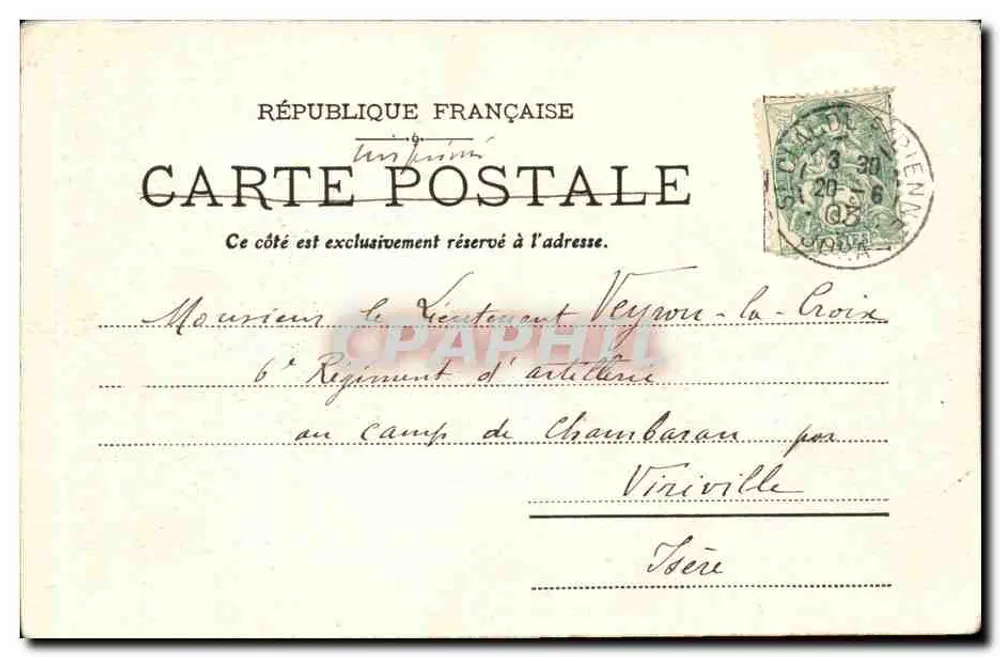 Saint-Claude — Lado Norte — J. Willman - Verso