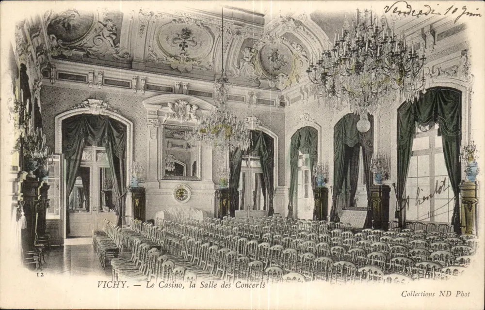 Vichy — Das Casino, der Konzertsaal — Collections ND Phot - Vorderseite