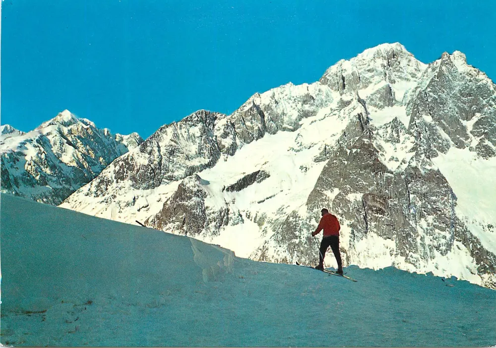 Courmayeur — Col Checrouit m. 1960 und Mt. Blanc m. 4810 — SACAT, n° 679 - Vorderseite