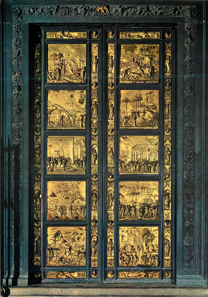 Türe des Paradieses — Lorenzo Ghiberti (1425-52) — Edition Scala, Florenz - Vorderseite
