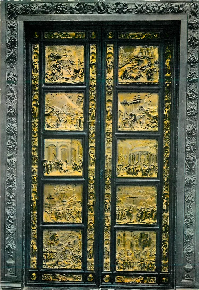 Porte du Paradis — Ghiberti — da FOTOCOLOR Milano - Recto