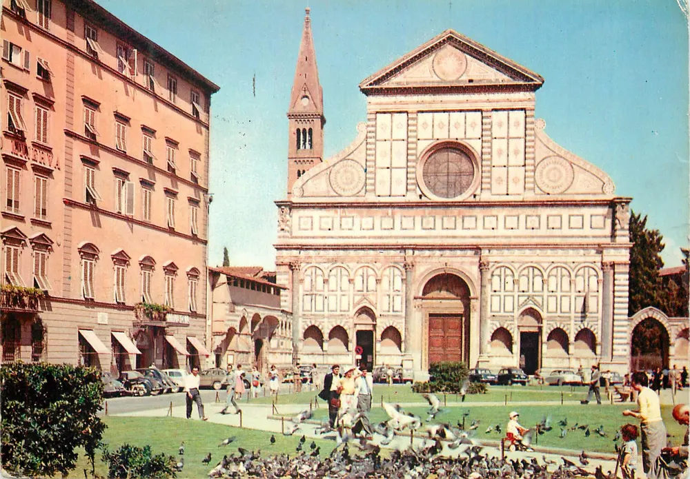 Florença - Basílica Santa Maria Novella — editor Innocenti, n° 348 - Frente