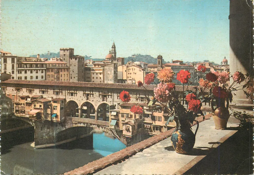 पोंटे वेस्कियो - फ्लोरेंस - एडिटर कैसा एडिट्रिसे जिनो जुस्टी - आगे