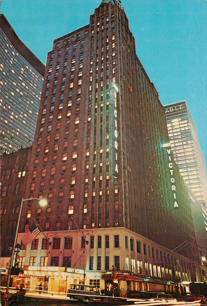 Hotel Victoria — New York — Verlag Abbey Victoria - Vorderseite