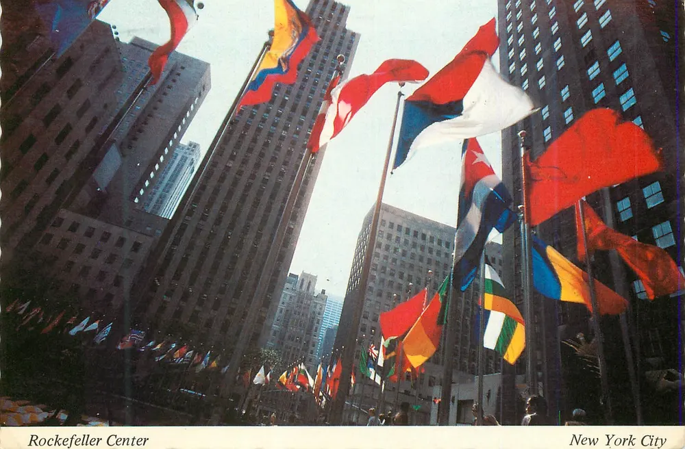 Rockefeller Center — Nova York — Pan American World Airways, Inc. n°218 - Frente