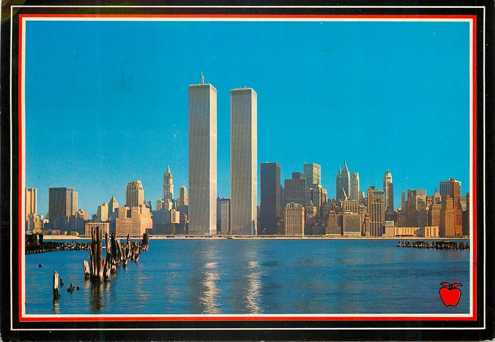 Nova York — Torres Gêmeas do World Trade Center — Apple Prints - Frente