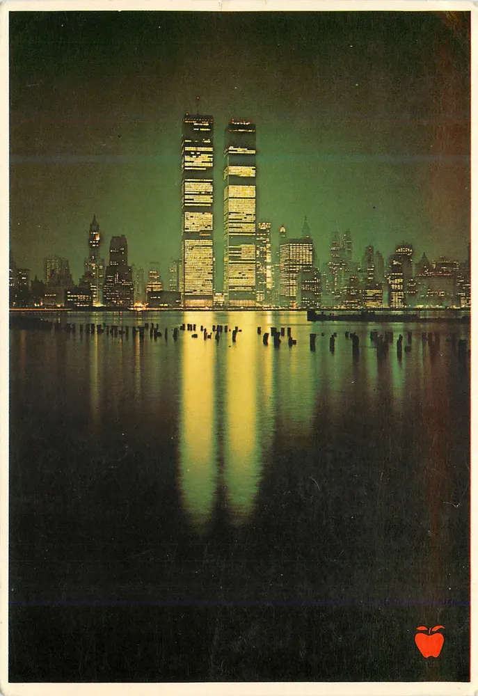 New York — Twin Towers — Apple Prints - Front