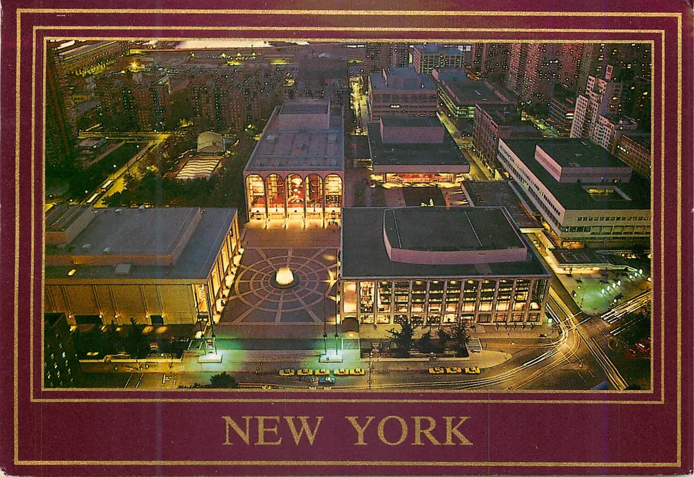 Lincoln Center for the Performing Arts — Nova Iorque — editor não visível - Frente