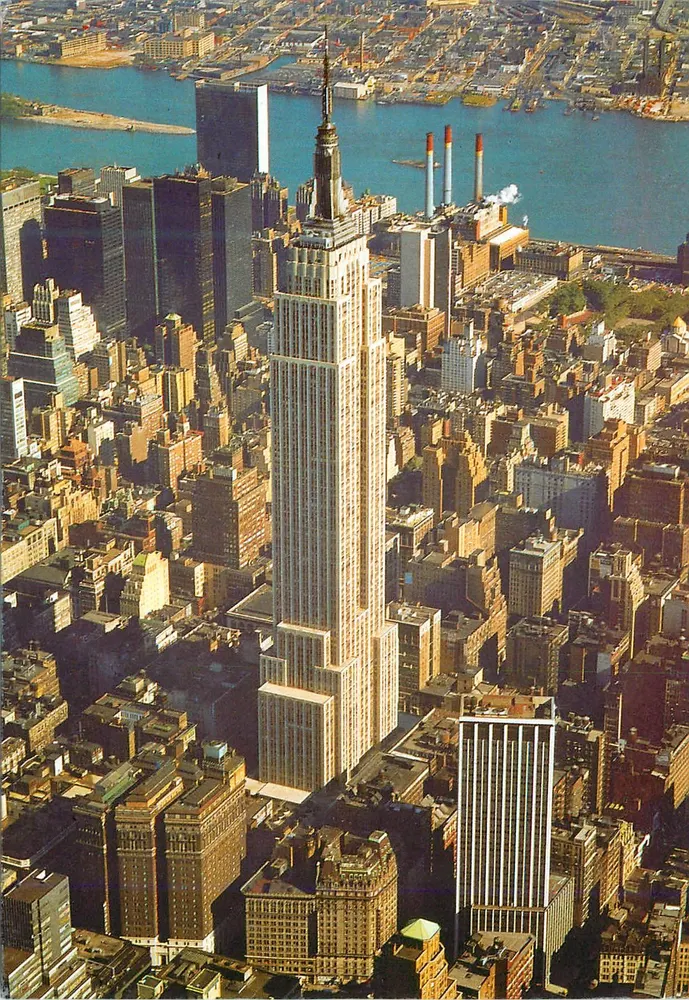 Empire State Building — Nova York — Alfred Manzer, Inc. n°1619 - Frente
