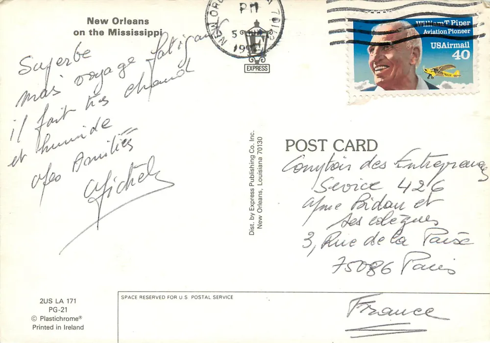 Nova Orleans no Mississippi — Express Publishing Co. Inc. — PG-21 - Verso