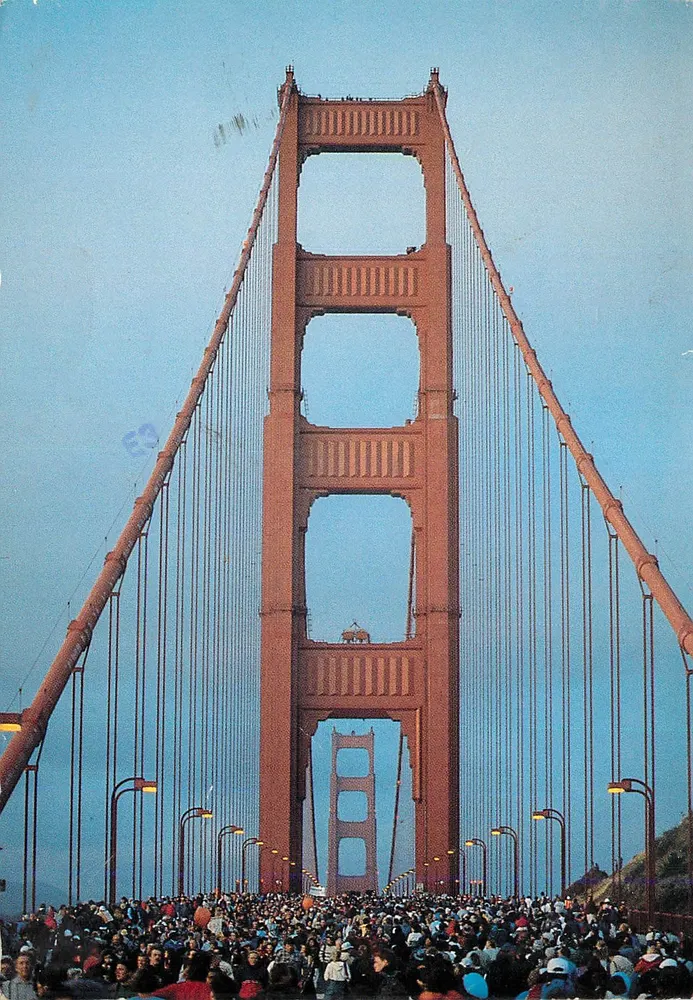 Golden Gate Bridge — Feier des 50. Jubiläums — Produced by Images From Ideas - Vorderseite