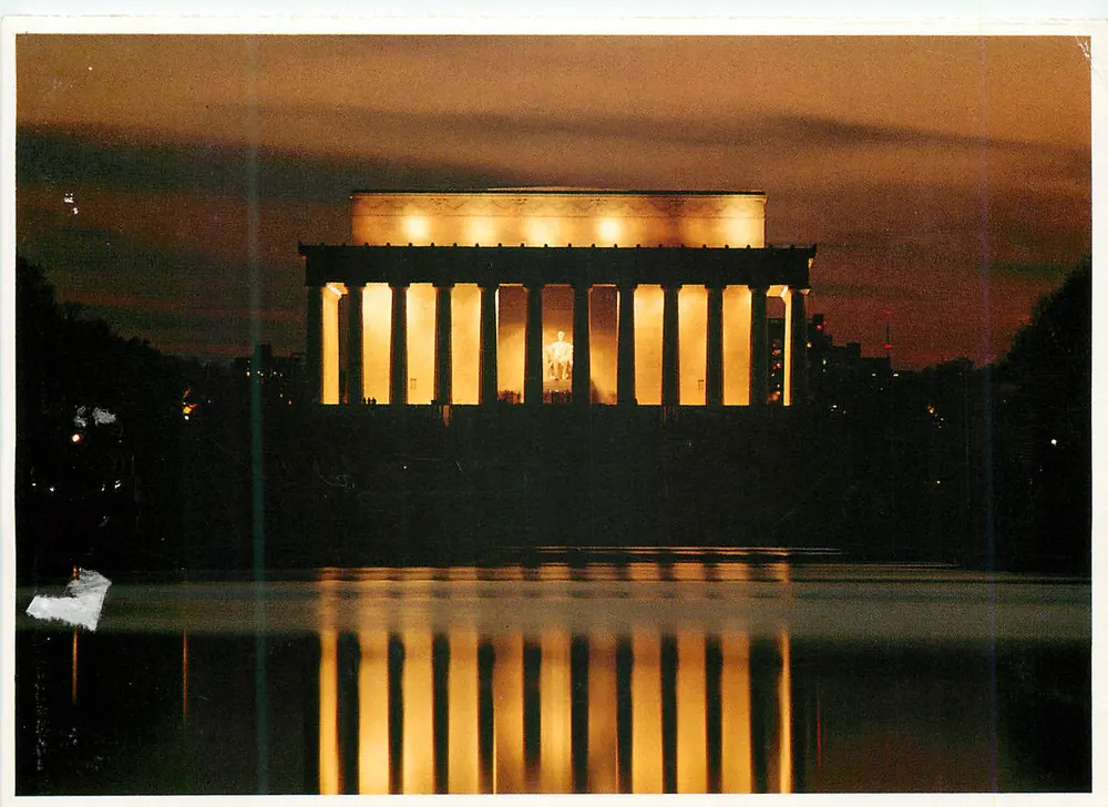 Memorial de Lincoln — Pôr do sol — Impact Photography #361 - Frente